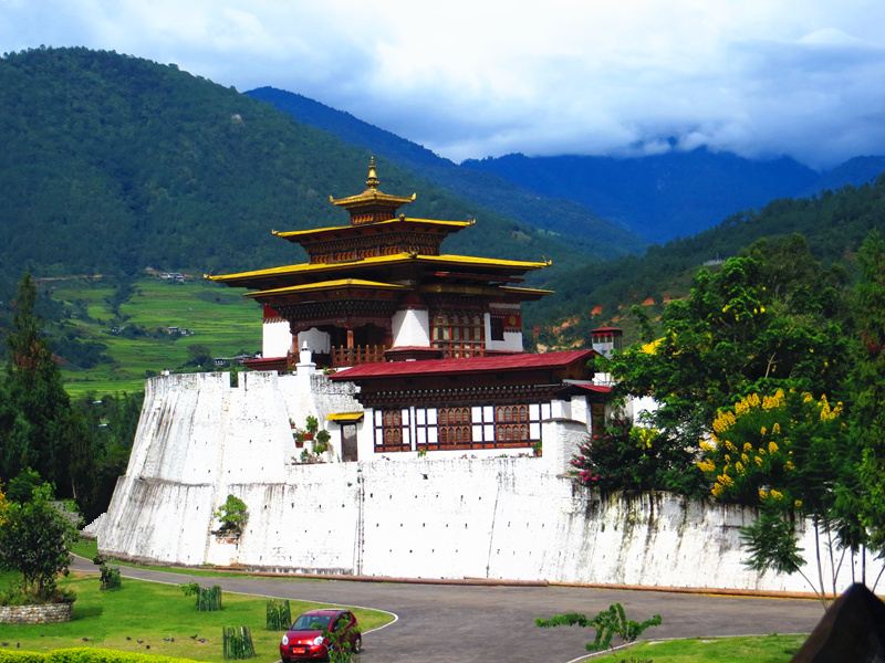 不丹坐落于父亲母亲河交汇处的普那卡宗 不丹游记攻略【携程攻略】