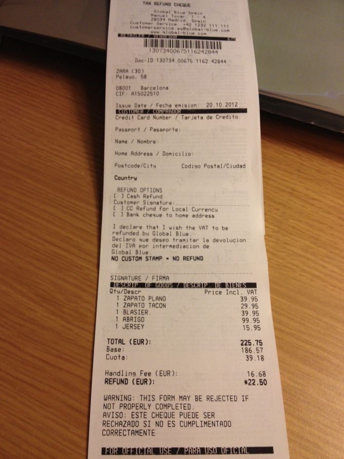 巴黎戴高乐机场T1退税篇 - 巴黎游记攻略