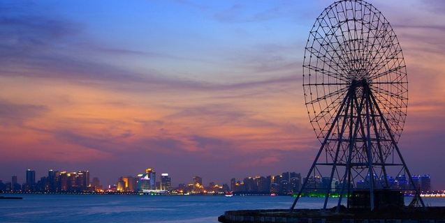 江苏省苏州市苏州工业园区标签:旅游景点风景区金鸡湖共号别墅公园壹高速图片