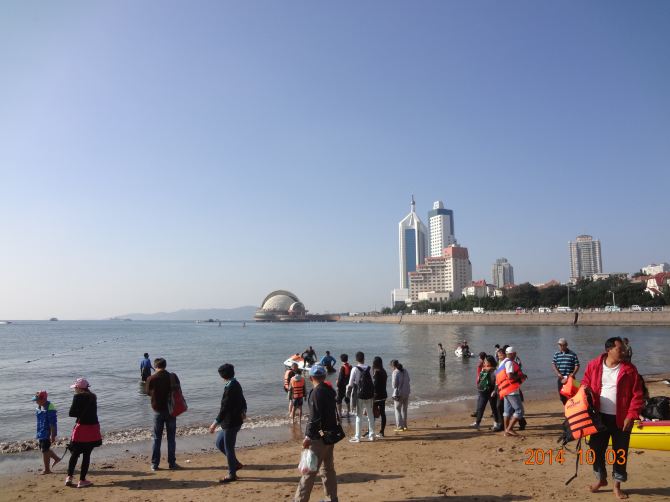 带着爸妈去青岛-黄岛游记攻略300音初英雄攻略图片