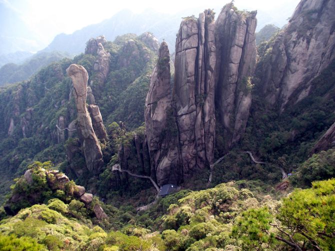 盘点三清山不曾见识的世界顶级十大奇峰怪石景点 含上山路线和景点