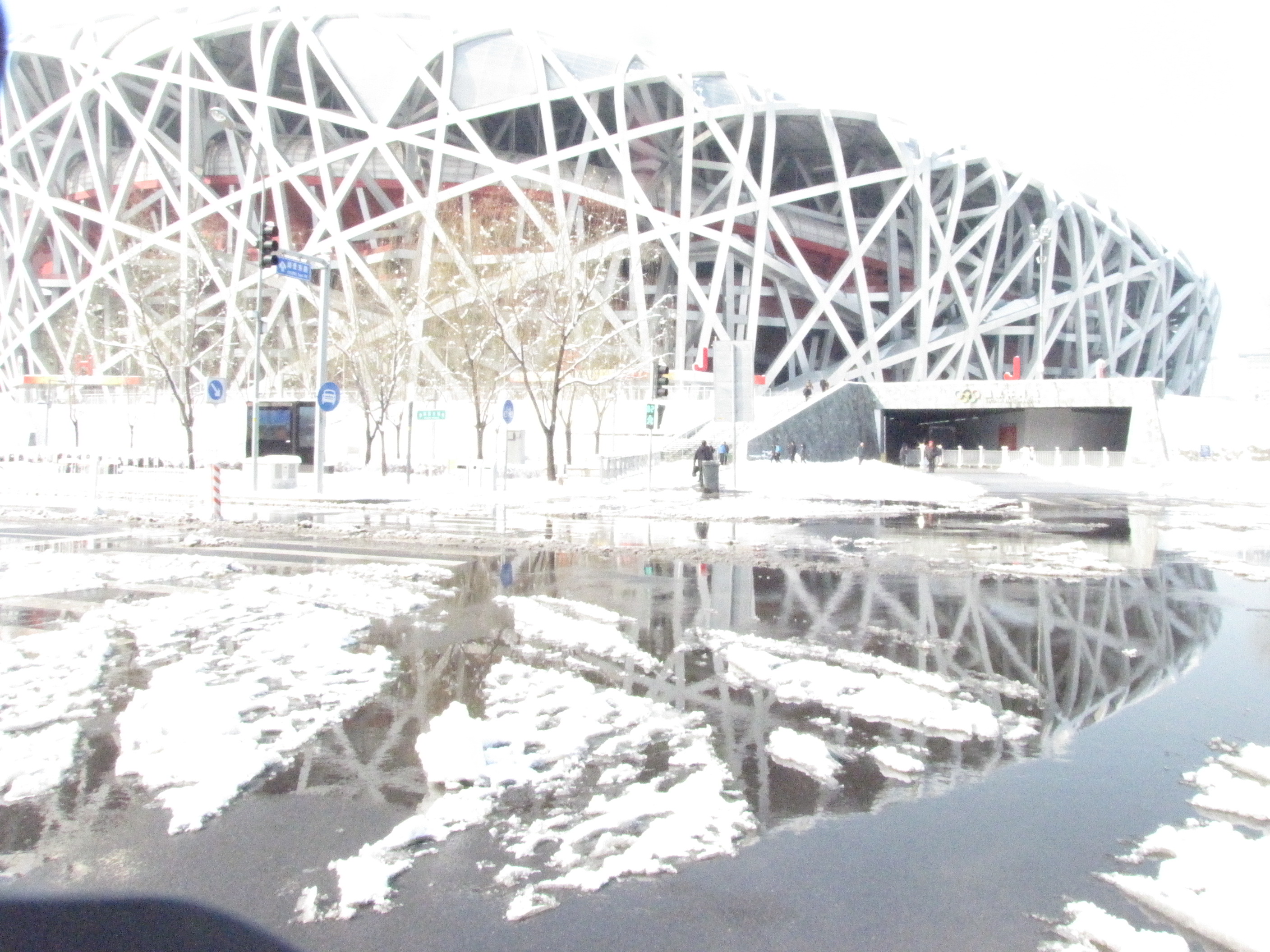 今年冬天北京无雪,奉献我保存的前二年四次雪景照片