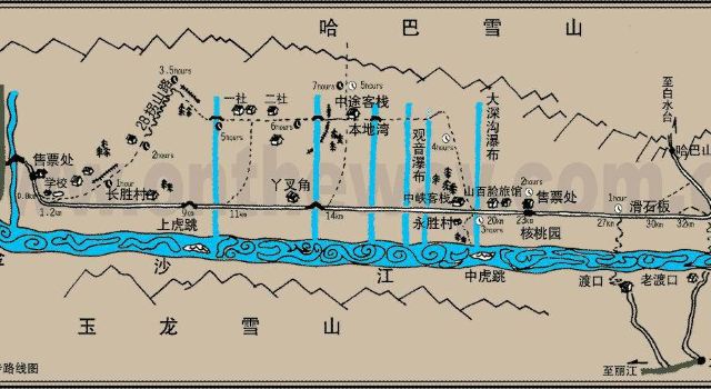 徒步虎跳峡最新攻略