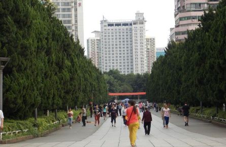 长沙烈士公园简笔画内容图片展示