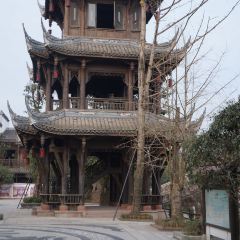 黄龙溪古镇天下文明位于四川省成都市30公里