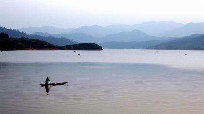 赣州阳明湖(原上犹陡水湖)景区