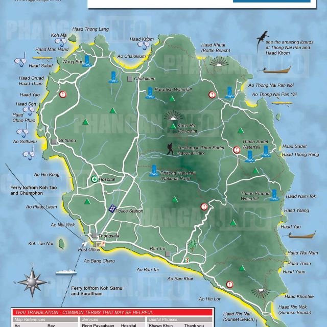 小岛地图