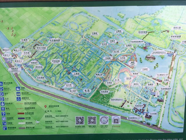 洪泽湖湿地公园地图图片