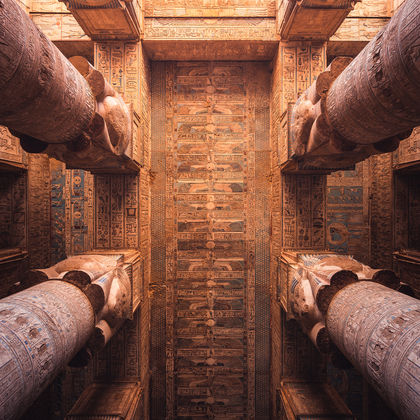 埃及卢克索哈索尔神庙+阿拜多斯遗址一日游