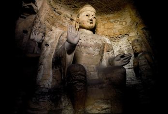 山西大同+悬空寺+云冈石窟一日游【纯玩无购◆专业导游】【纯玩无购物+塞上云中游览古都大同。淡季25人左右小团，节假日等旺季35-45人左右】