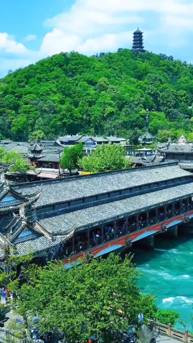 都江堰免费旅游景点图片