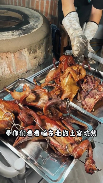东北的土窑坑烤_沈阳窑阿婆民间土窑坑烤探店