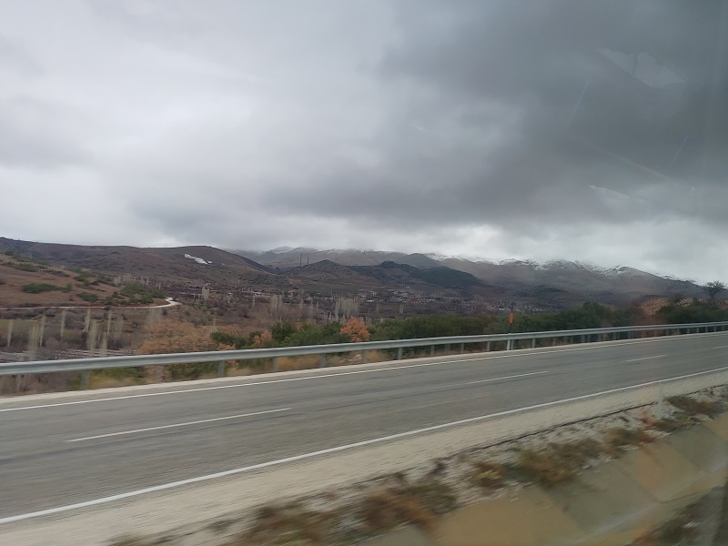 风景还不错的土耳其高速公路