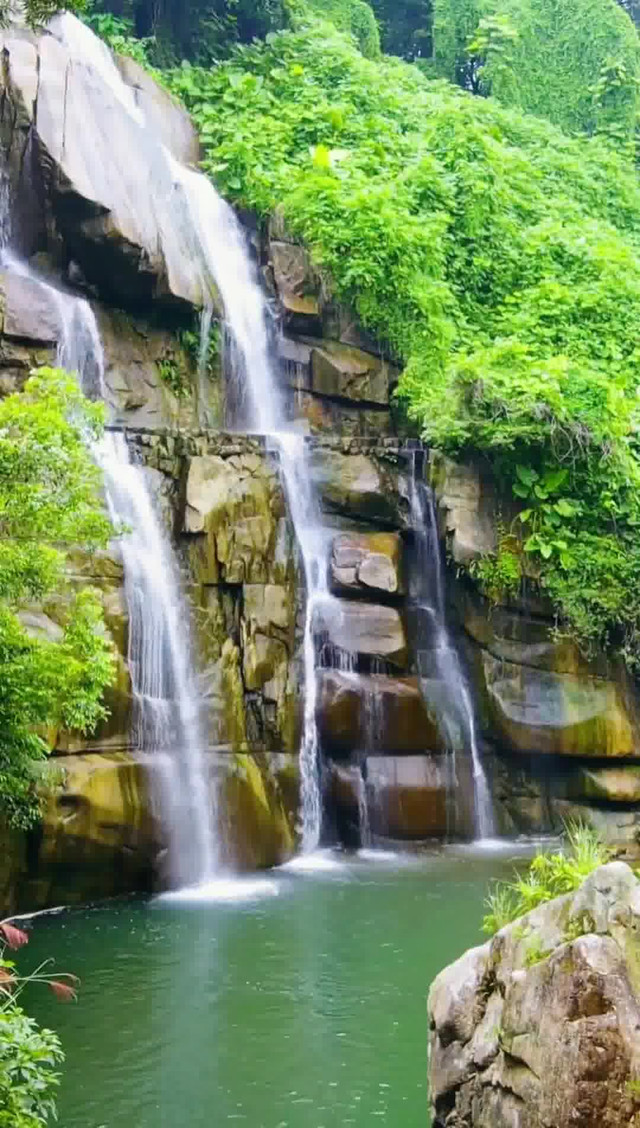 莆田旅游|西天尾镇西隐飞瀑,离市区近,适合半日游的地方