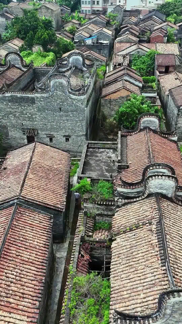 水东古村落位于广东省云浮市云城区腰古镇境内