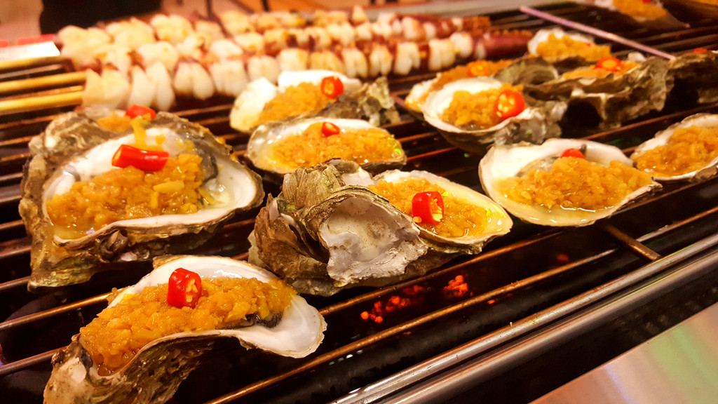 大型小吃城游记 | 三亚夜太美,不吃夜宵不想睡(觅食篇二)