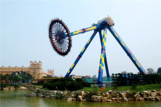 中国山东德州泉城欧乐堡梦幻世界一日游刺激青春