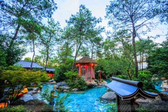 梦回大唐,感受"华东第一泉"武义唐风温泉的魅力