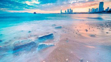青岛 浴场