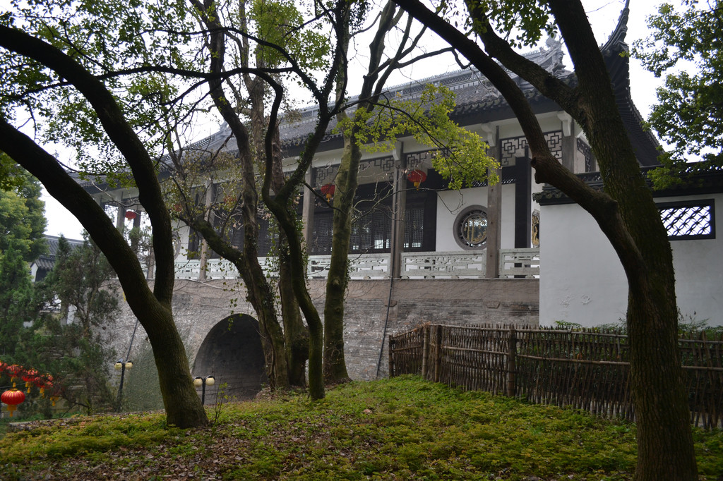 绍兴府山越王台图片