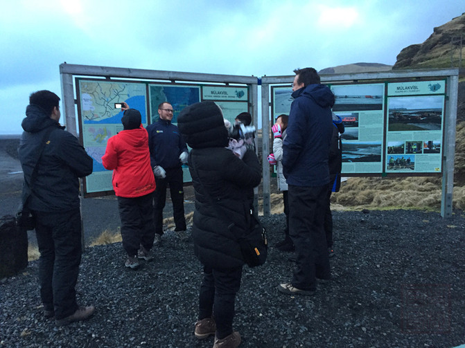 风暴雨中冰岛行