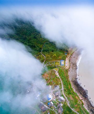 嵛山岛上山海湖,时光一晃慢悠悠