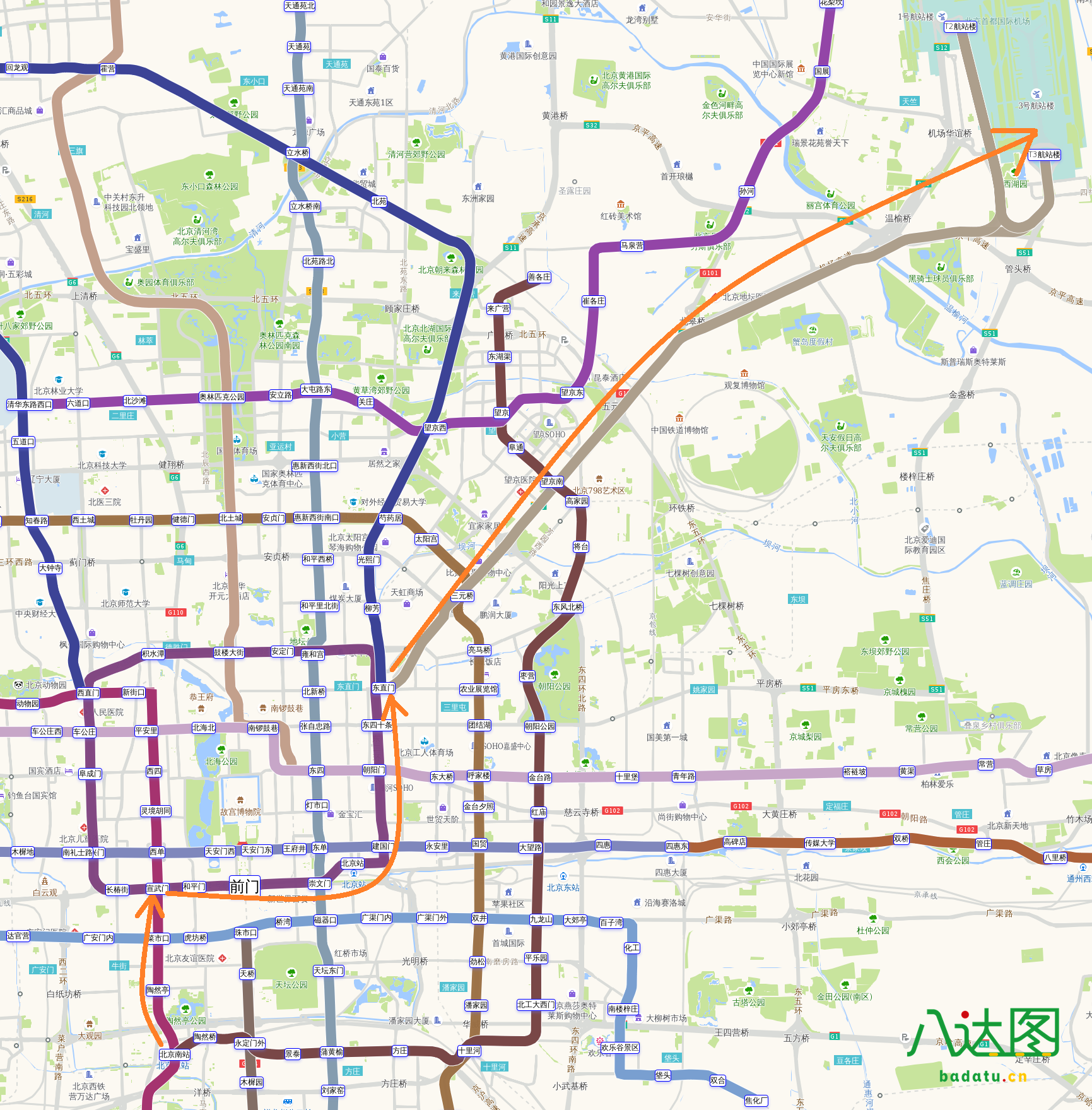 北京地铁线路图2013年5月最新版|平面|信息图表|中国小武 - 原创作品 - 站酷 (ZCOOL)