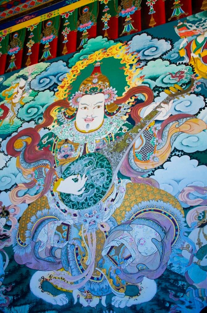 噶丹松赞林寺 四大天王之一