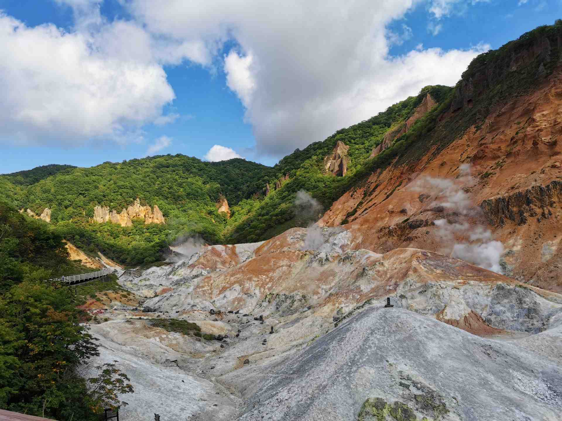 木彫りのくま＆こぐま 台つき☆北海道☆昭和新山 | web-flake.com