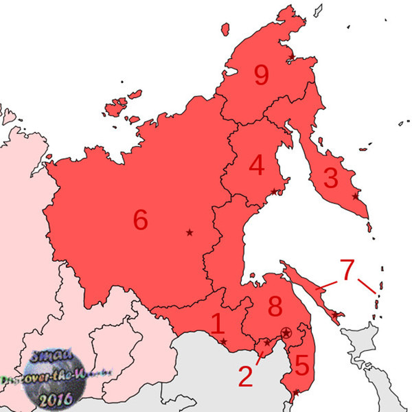 俄罗斯滨海边疆地图图片