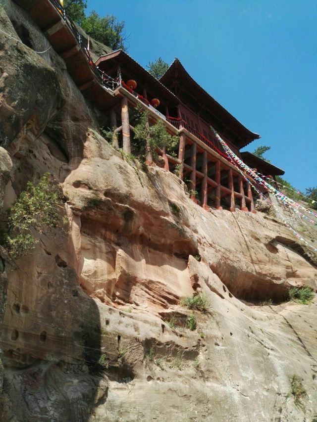 陕西黄陵国家森林公园紫峨寺