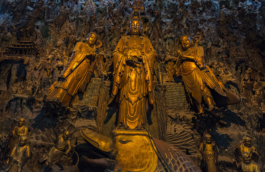 灵隐寺观音殿介绍,灵隐殿,灵隐像介绍_大山谷图库