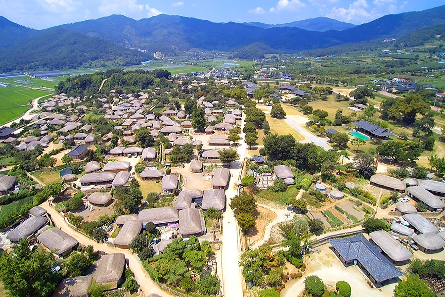 云画的月光——顺天乐安邑城