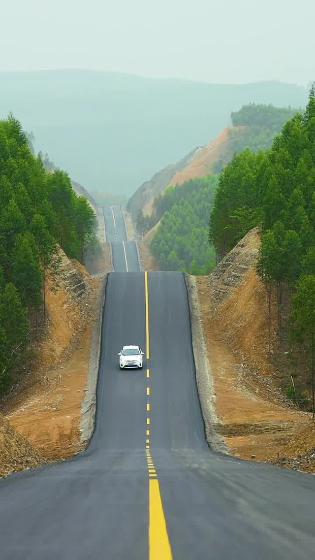 来宾66号公路,愿你我既可以朝九晚五