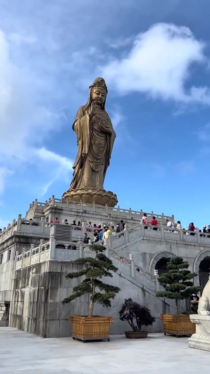 四大佛教名山之一的普陀山南海观音