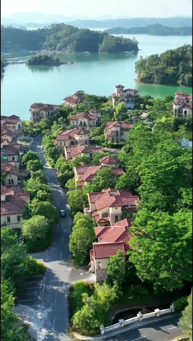 广东空气最好的别墅区万绿湖山水一间,男人梦想的房子_东源万绿湖风景