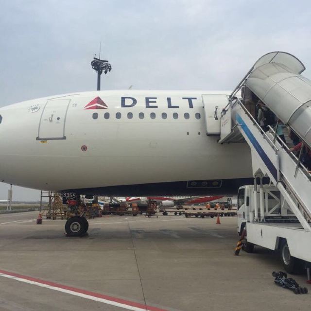 达美航空的小灰机