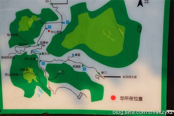 太原植物园地理位置图片