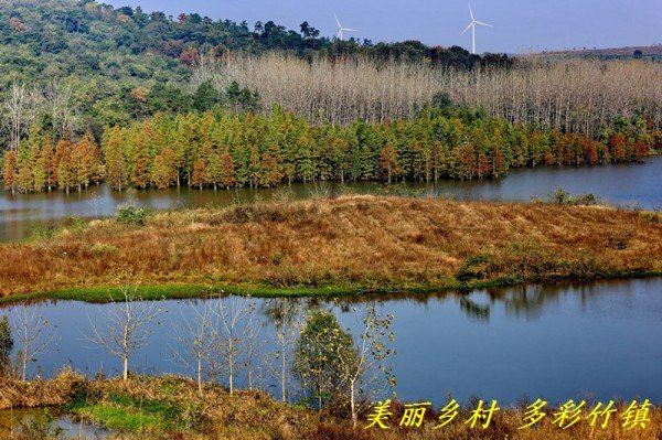 南京的秋天在哪里 在美丽乡村多彩竹镇止马岭大泉湖