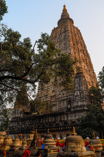 神奇的印度-菩提迦耶佛祖悟道处(4)