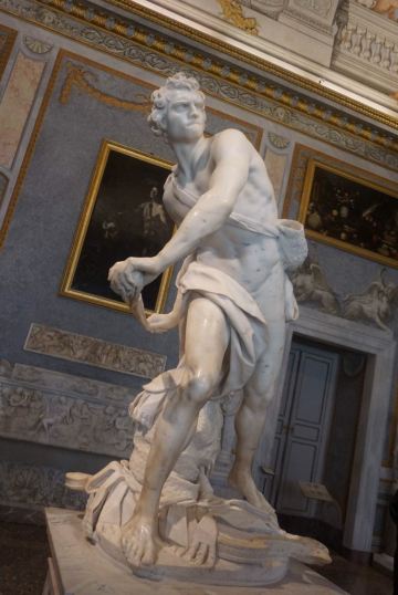 贝尔尼尼《大卫》 波格赛美术馆