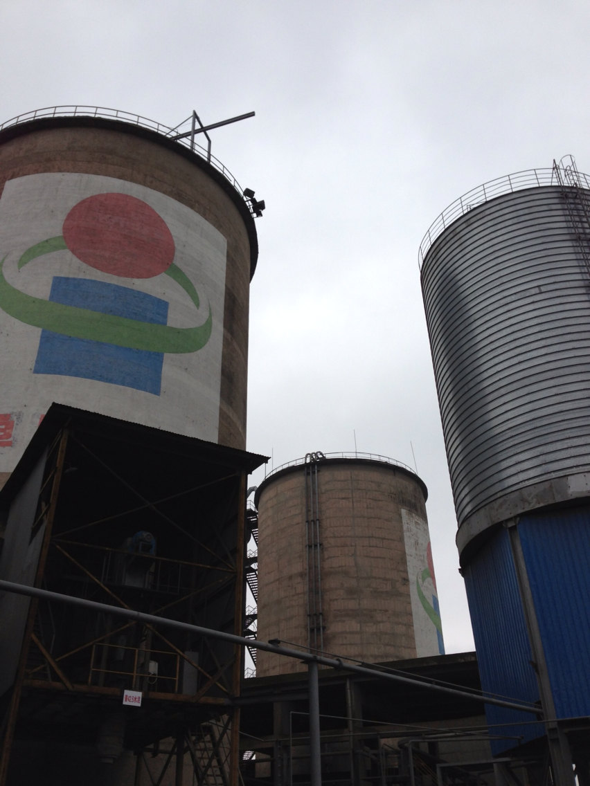 出公差到了防港的鱼峰水泥厂 大理古城