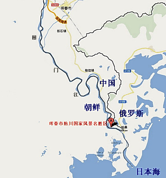 中国黑龙江珍宝岛地图图片