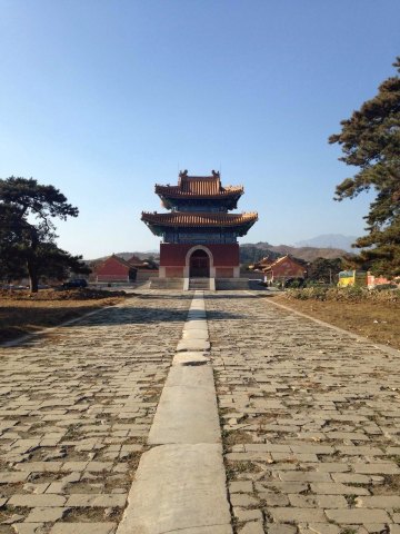 神道碑楼 清西陵