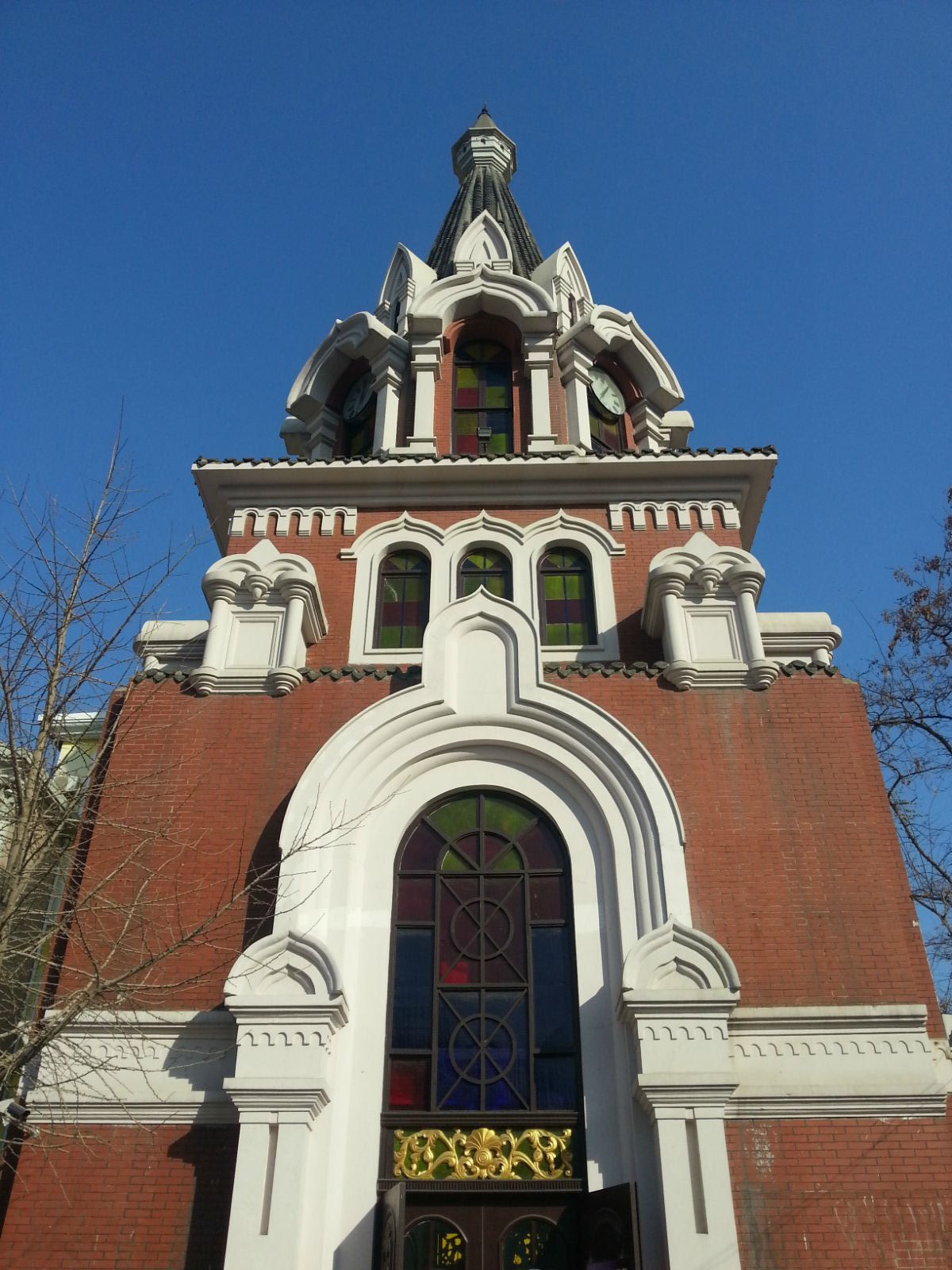 我一直都想这个建筑是教堂吗? 大连俄罗斯风情街