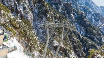 安徽省黄山市——黄山风景区——玉屏索道站3