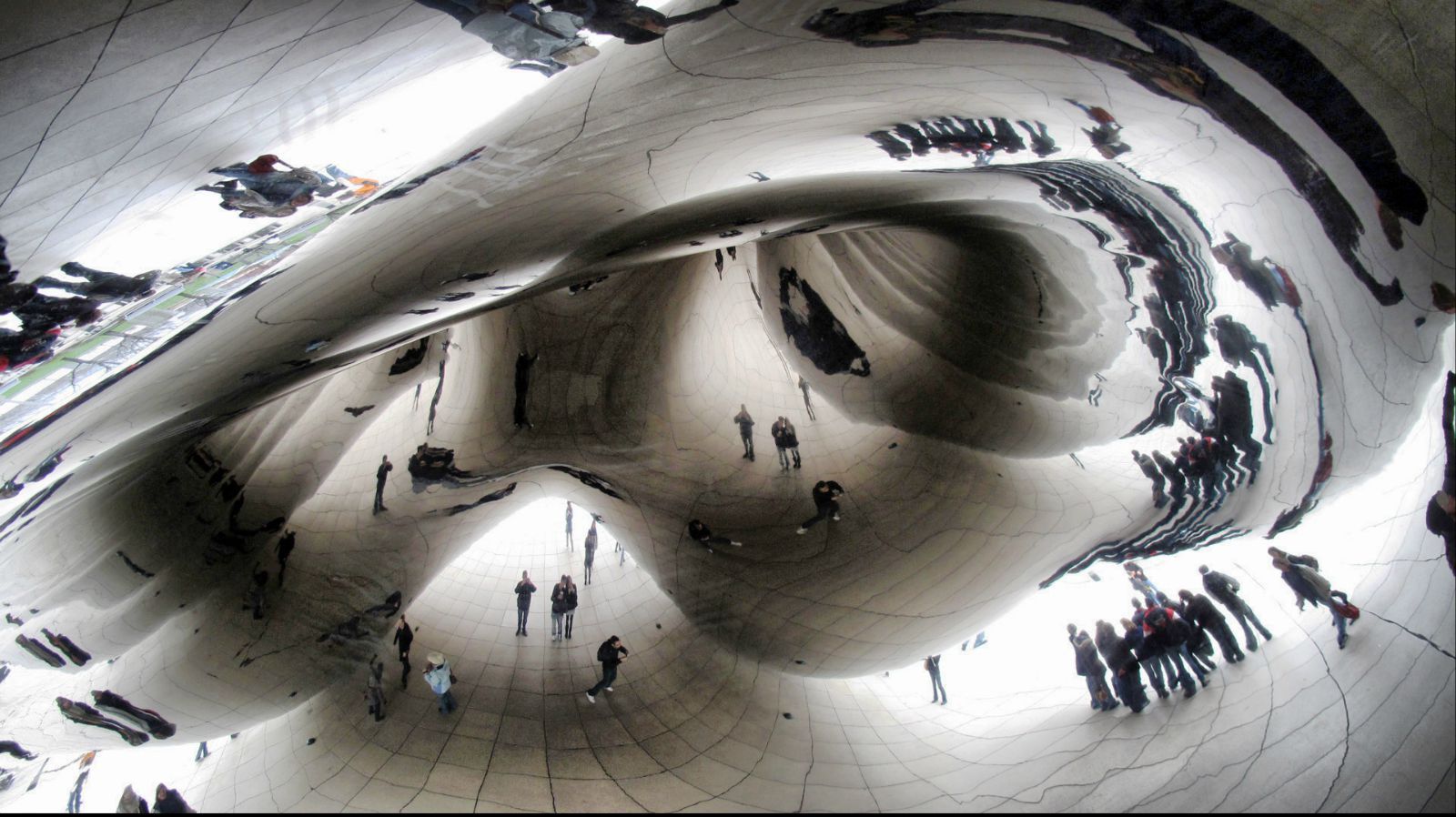 旋转的空间,盗梦空间的灵感是否由此而出 千禧公园