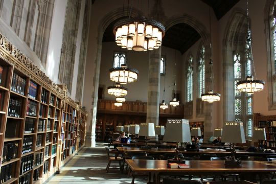 别人的图书馆. 耶鲁大学