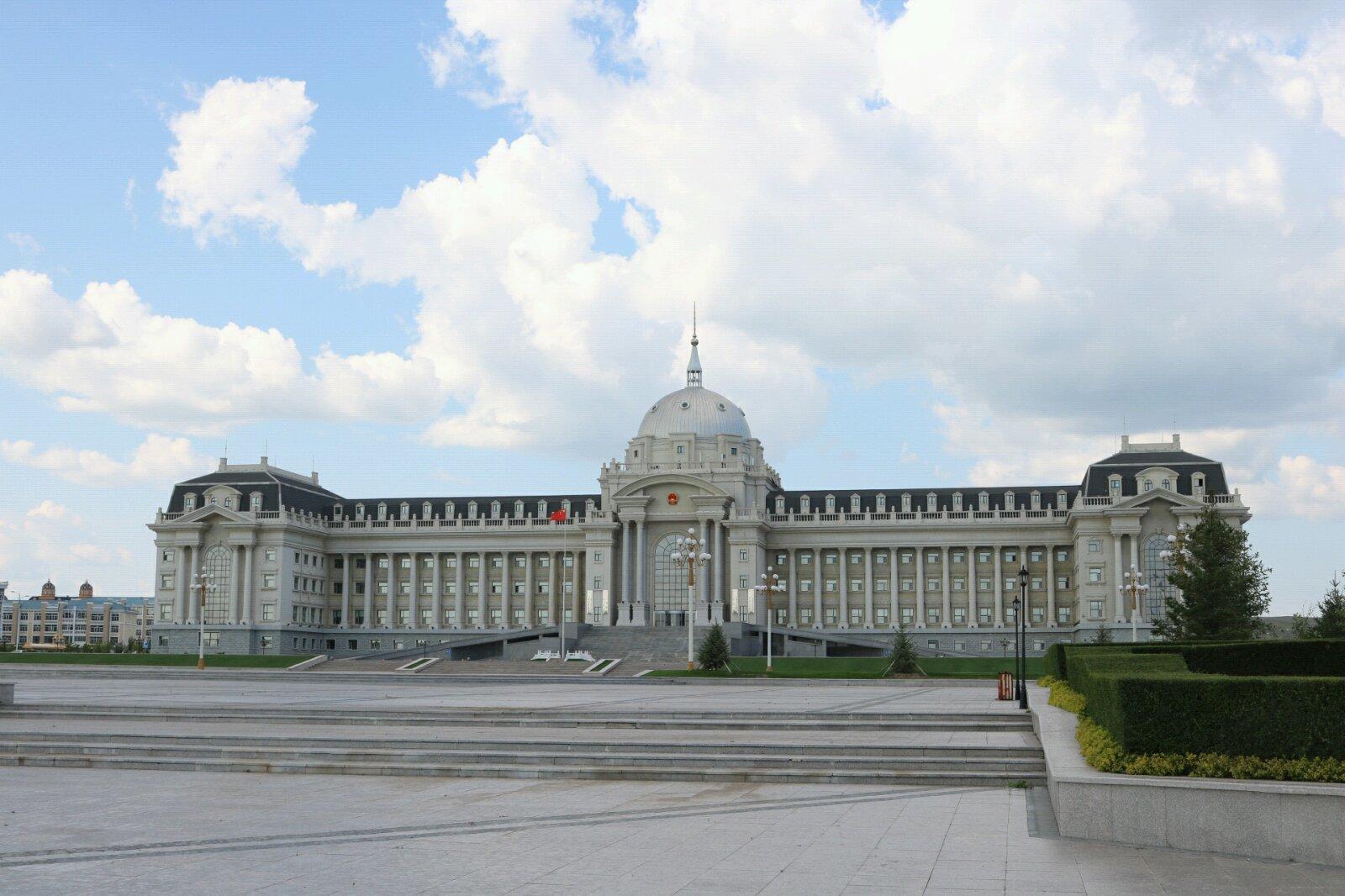 扎赉特旗 政府大楼图片