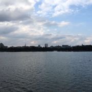 大濠公园景点 大湖公园 湖面开阔 有各种各样的鸟在飞 湖边可以散步 大濠公园景点 大湖公园 湖面开阔 有各种各样的鸟在飞 湖边可以散步